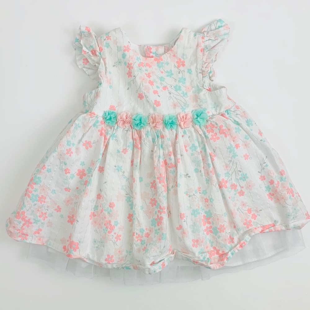 Little Me floral Dress - Size 6m